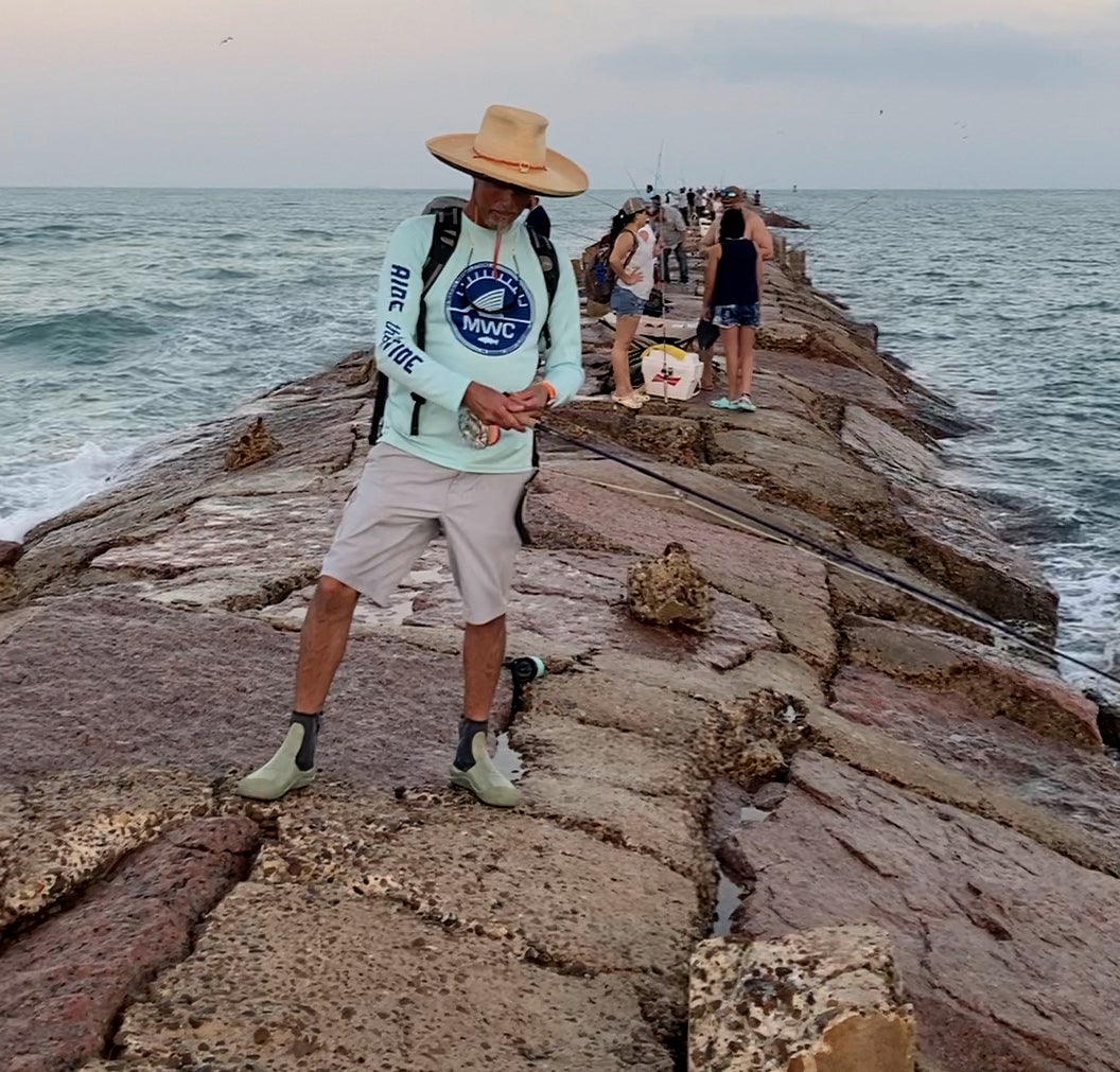 South Padre Jetties on the Fly