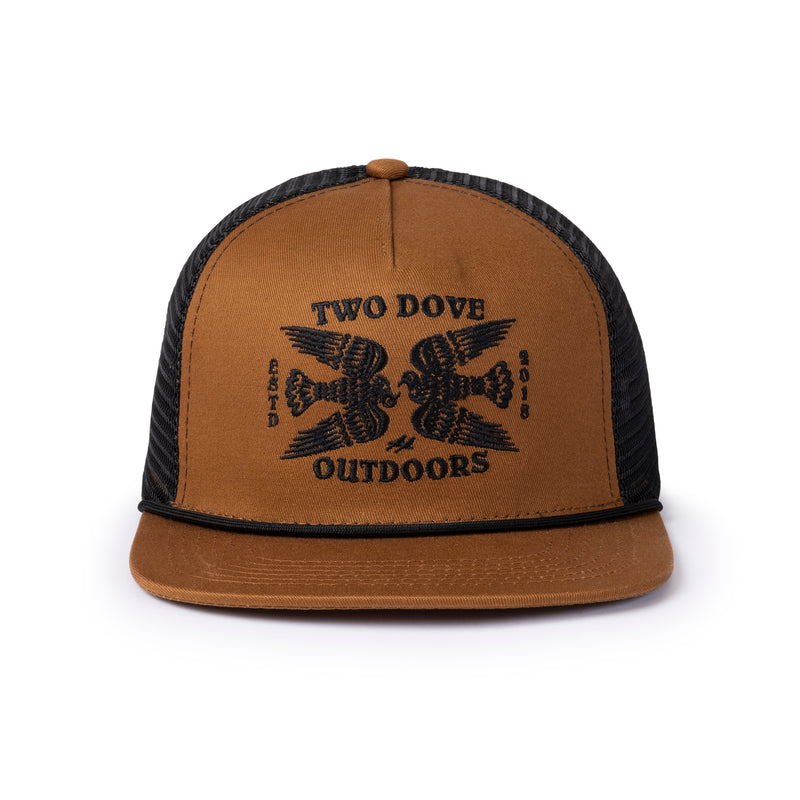 TWO DOVE OUTDOORS LAREDO FIVE PANEL - TOBACCO/BLACK