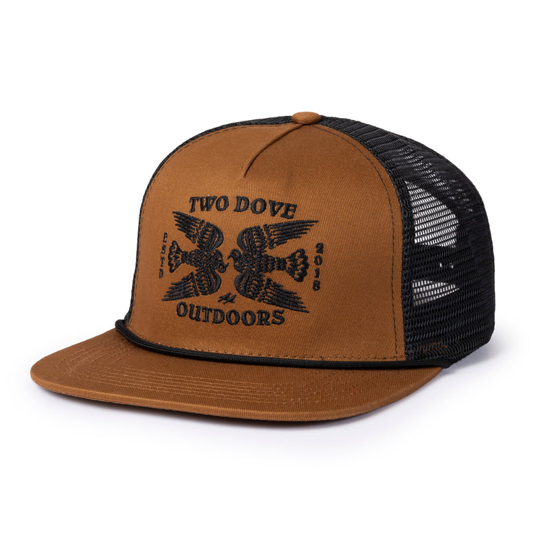 TWO DOVE OUTDOORS LAREDO FIVE PANEL - TOBACCO/BLACK