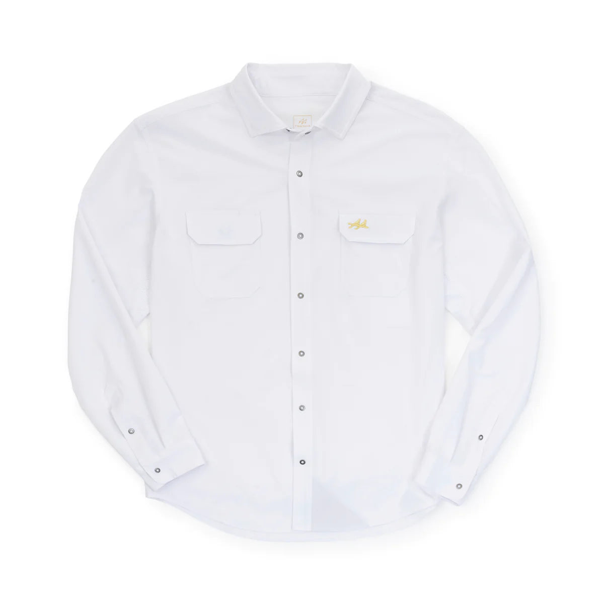TWO DOVE WHITE BUTTON DOWN LONG SLEEVE