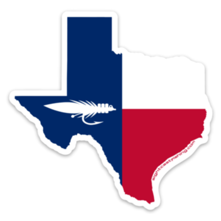 Sight Cast - Texas on the Fly Sticker